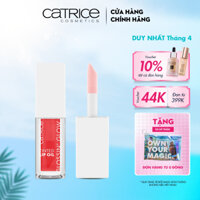 Son bóng có màu Catrice Glossin' Glow Tinted Lip Oil dưỡng môi mềm mại 4ml