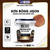 Sơn bóng Jison gốc nước phủ bóng chống thấm bảo vệ Gỗ