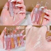 Son bóng không màu căng mọng đôi môi tươi trẻ hương trái cây