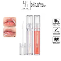 Son Bóng Nhũ Romand Glasting Water Gloss 00 Meteor Track Không Màu  01 Sanho Crush - Hồng san hô 4.3g