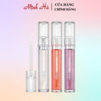 Son bóng nhũ Romand Glasting Water Gloss 4.5g tint bóng mịn mượt