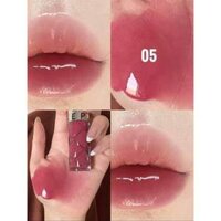 Son bóng Sephora màu 05 Pump Up It Red Outrageous Effet Volume Plump Effect 6ml