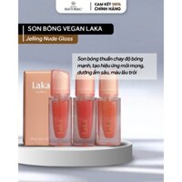 Son bóng thuần chay LAKA JELLING NUDE GLOSS