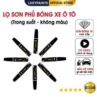 Sơn bóng xe ô tô LUXYPAINTS cao cấp, bút sơn xe ô tô bóng trong suốt giúp bảo vệ bề mặt sơn dưới tác động của môi trường
