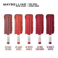 Son bút chì mịn lì 8h lâu trôi Maybelline New York Super Stay Ink Crayon Lipstick