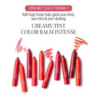 Son Bút Chì Siêu Lì Mamonde Creamy Tint Color Balm Intense