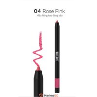 Son bút chì Wakemake Skinny Lip Crayon - 04 Hồng đào