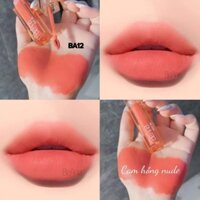 Son cam hồng nude, son cam hồng đào, son cam nude son cam đào, son cam hồng sữa, son kem lì không trôi chính hãng BeAna