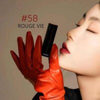 Son Chanel Allure Velvet Rouge 58 màu đỏ mận