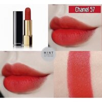 Son Chanel Rouge Allure Velvet Extreme mau 57 do cam Chính Hãng Có Bill