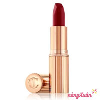 Son CHARLOTTE TILBURY Matte Revolution Red Carpet Red – Màu Đỏ Ruby