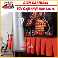 Sơn chịu nhiệt H2 & H1 - Sơn pô xe máy - Sơn xịt Samurai