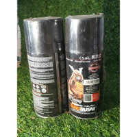 Sơn chịu nhiệt samurai màu đen nhám H2***