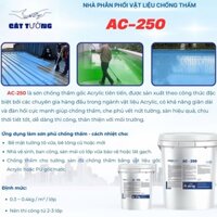 Sơn chống nóng AC-250 Europaint - Sơn chống nóng mái tôn, tường ngoài gốc Acrylic. Thùng 20kg và 5kg