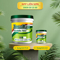 Sơn chống nóng InsuMax dung tích 17L  -  4L, chống nóng, chống thấm nhà xưởng.