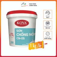 Sơn chống nóng KOVA CN-05 Chính Hãng (chiết hũ1kg). Giảm nhiệt độ bề mặt mái tôn, tườn nhà làm mát ngôi nhà bạn