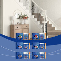 Sơn chống rỉ nước (300g) kèm cọ – Tấm bảo vệ kim loại thân thiện với môi trường 6 màu (Xanh / Trắng / Đen / Đỏ / Xám / Xanh)