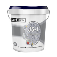 Sơn chống thấm 2 thành phần Jison JS-1 Cao Cấp lon 5kg + TẶNG 01 CHỔI QUÉT SƠN