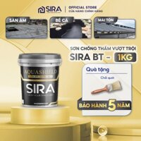 Sơn Chống Thấm Bể Cá Sira BT - (1KG) Chống thấm Vượt Trội Hồ Cá, Bể Nước, Sàn Vệ Sinh, Trần Nhà, Chống Thấm Âm Hiệu Qủa