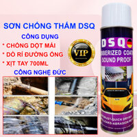 Sơn Chống Thấm - Bình Xịt Chống Thấm Tường - Keo Chống Dột Mái Tôn - Ngói, Bể Cá, Đường Ống Rỉ Nước - DSQ 700ML - DUTUMI