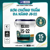 Sơn chống thấm Jison JS-22 (Thùng 15 KG) chống thấm ngược, tường, sàn mái, đổ cổ ống