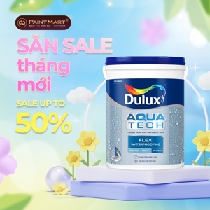 Sơn chống thấm màu Dulux Aquatech FLex W759 - 6kg
