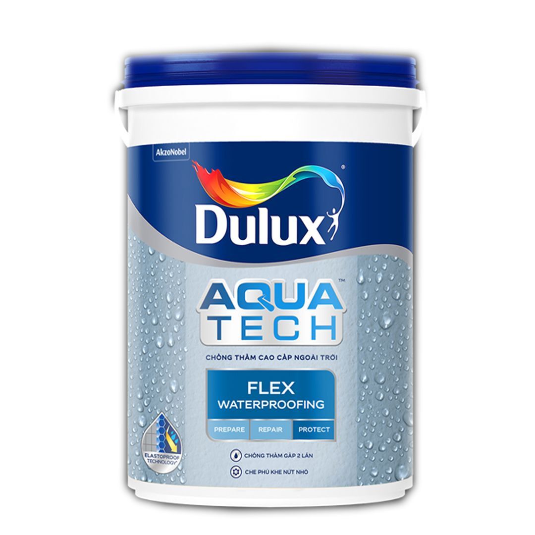 Sơn chống thấm màu Dulux Aquatech FLex W759 - 6kg