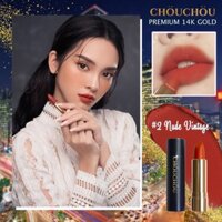 Son Chou Chou Mạ Vàng Premium Matte 14k Gold Edition