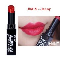 Son City Color Be Matte Lipstick  - M19 Jenny