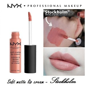 Son dạng kem NYX Soft Matte Lip Cream #SMLC02 Stockholm 7.6g