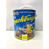 Sơn dầu Bạch Tuyết màu vàng chanh 562_3kg