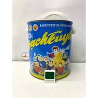 Sơn dầu Bạch Tuyết màu xanh vert nikko 675N_3kg