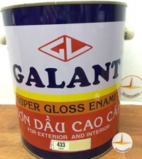 SƠN DẦU GALANT MÀU CÀ PHÊ SỮA NHẠT 433  3L