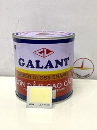 Sơn dầu Galant màu Lily White G004 0.8L