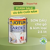 Sơn dầu Jotun cho gỗ và kim loại Gardex mờ lon 2,5 lít