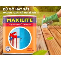 Sơn dầu Maxilite dành cho sơn gỗ, sơn sắt(Siêu bóng) ,pha màu vi tính