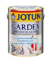 Sơn dầu – Sơn phủ cho GỖ và KIM LOẠI JOTUN GARDEX (0.8L, 2.5L)