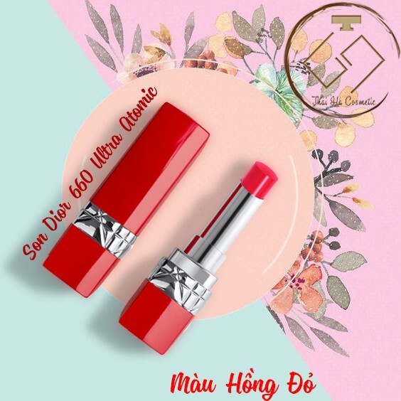 Son Dior 660 Ultra Atomic  Ultra Rouge Vỏ Đỏ  Lipstickvn