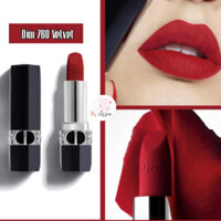 son Dior 760 Favorite bản Rouge Velvet - MÀU ĐỎ QUYỀN LỰC