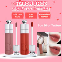 Son Dior Addict Lip Tattoo chính hãng fullbox 5ml son lì mềm mịn, Hyeon Shop