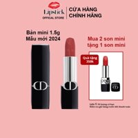 Son Dior Mini Rouge Dior Couture Color Lipstick Velvet 1.5g mẫu mới 2024 Chính Hãng Lipstick Store