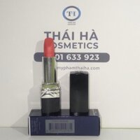 Son Dior Rouge 888 STRONG MATTE màu cam pha đỏ unbox