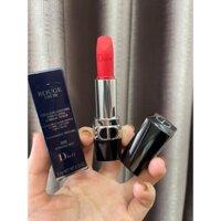 Son Dior Rouge 888 Strong Matte Đỏ Cam – From Satin To Matte