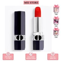 Son Dior Rouge Matte 999 Tông Đỏ Huyền Thoại Của Dior Full Size 3.5g (Unbox)