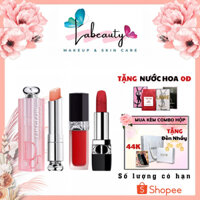 Son Dior Rouge Matte Lipstick Full size 3.5g, Son Dưỡng Dior Addict 001 Pink làm hồng môi