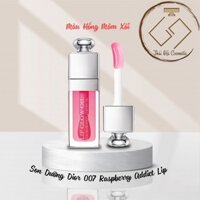 Son Dior số 007 màu hồng dâu Lip Glow Oil Raspberry