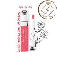 Son Dior số 571 màu hồng đỏ đất Lip Tattoo Long Wear Colored Tint Cranberry