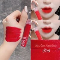 Son đỏ nhung son đỏ gạch son đỏ rượu, son lì không trôi chính hãng, son kem chính hãng son BeAna chất son mềm mịn môi