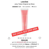 Son dưỡng 𝐋𝐚𝐧𝐜𝐨𝐦𝐞 𝐉𝐮𝐢𝐜𝐲 𝐓𝐮𝐛𝐞𝐬 𝐎𝐫𝐢𝐠𝐢𝐧𝐚𝐥