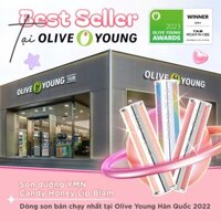 Son dưỡng 𝐘𝐌𝐍 𝐑𝐀𝐈𝐍𝐁𝐎𝐖 𝐇𝐎𝐍𝐄𝐘 MẪU MỚI NHẤT - Son Chuyển đổi màu cực kỳ Xinh ạ